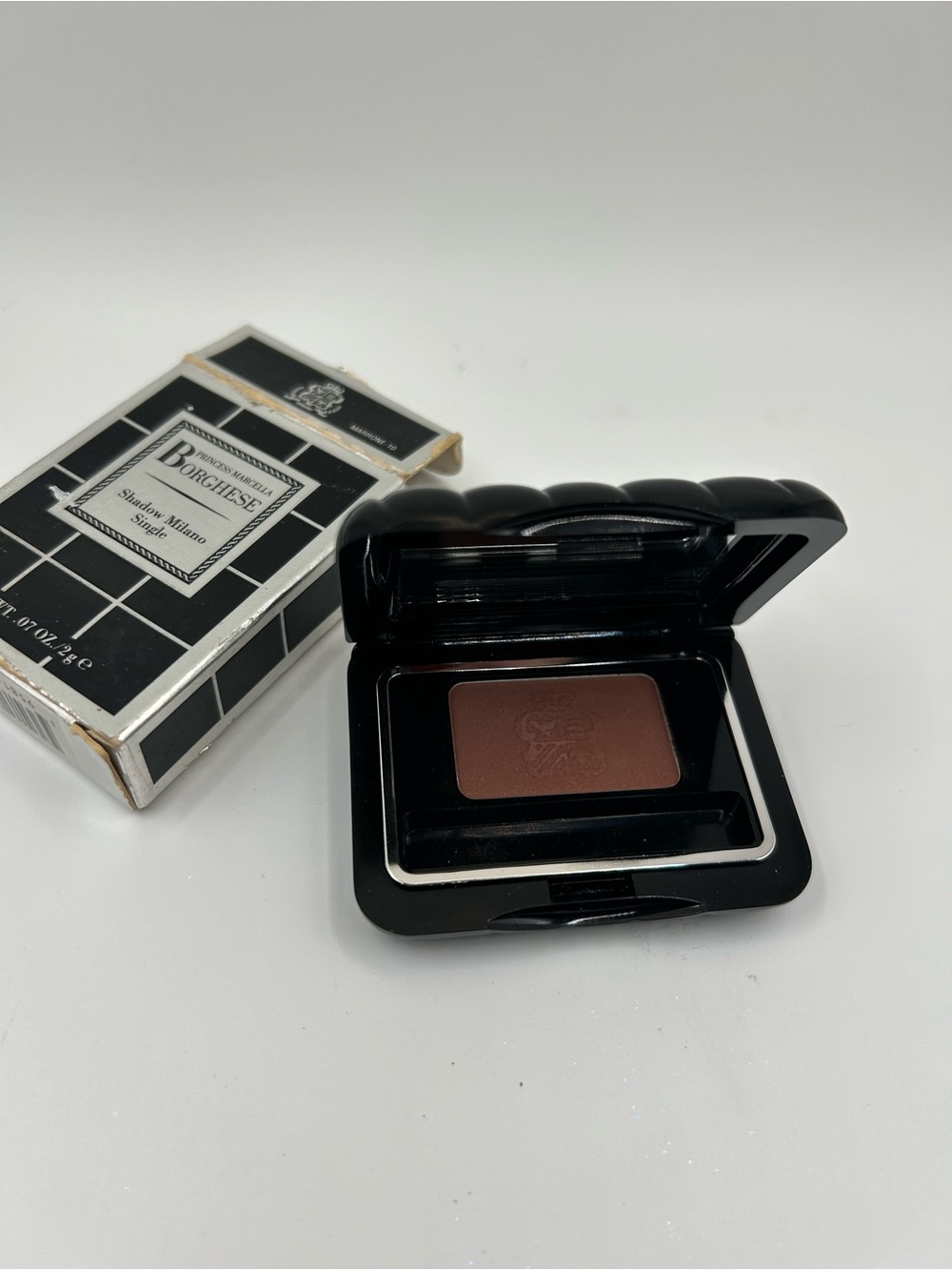 Vintage Borghese Single Eyeshadow in Brown - Rich Matte Eye Color